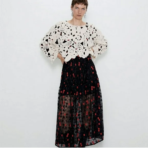 Zara Crochet top - Picture 3 of 11